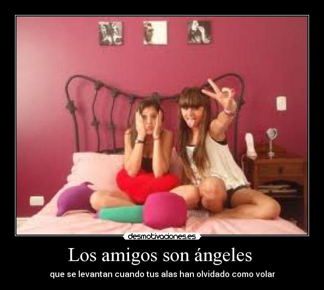 Los amigos son ángeles -