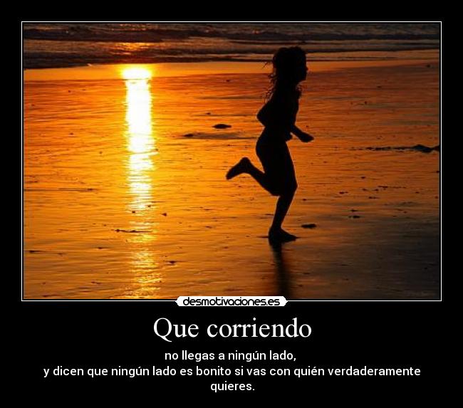 carteles correr desmotivaciones