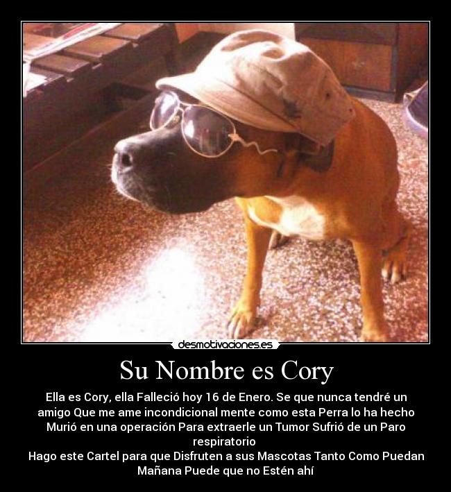 Su Nombre es Cory - 