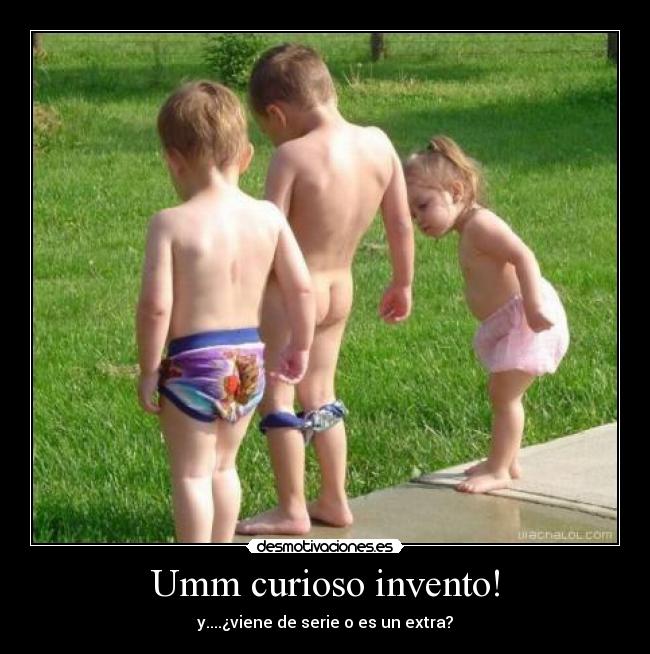 Umm curioso invento! - y....¿viene de serie o es un extra?