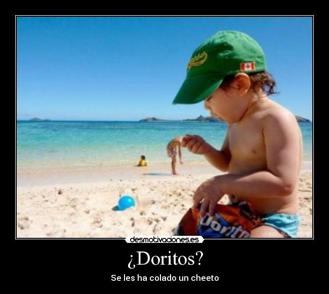 ¿Doritos? - Se les ha colado un cheeto