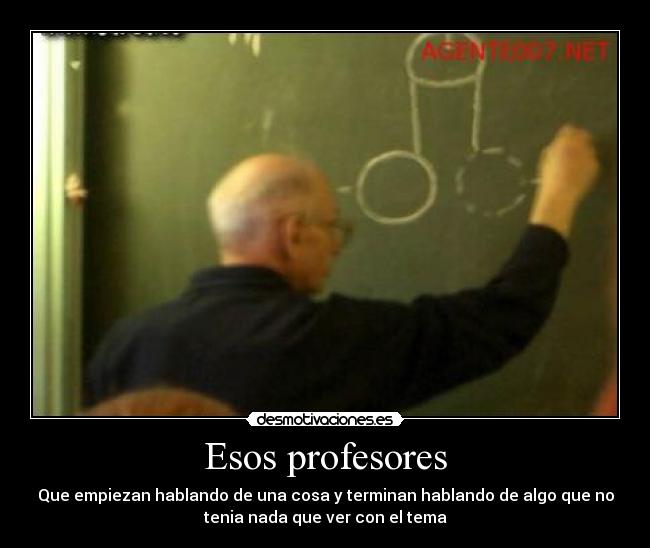Esos profesores - 