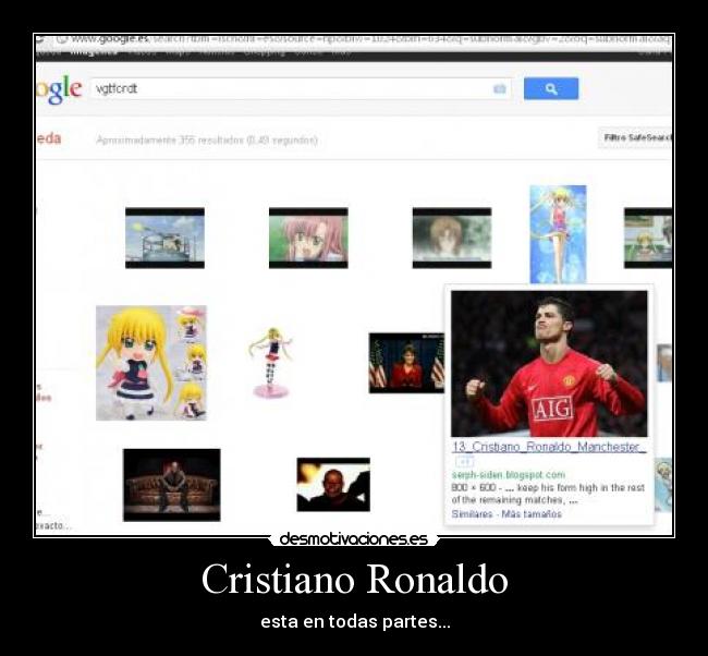 Cristiano Ronaldo - esta en todas partes...