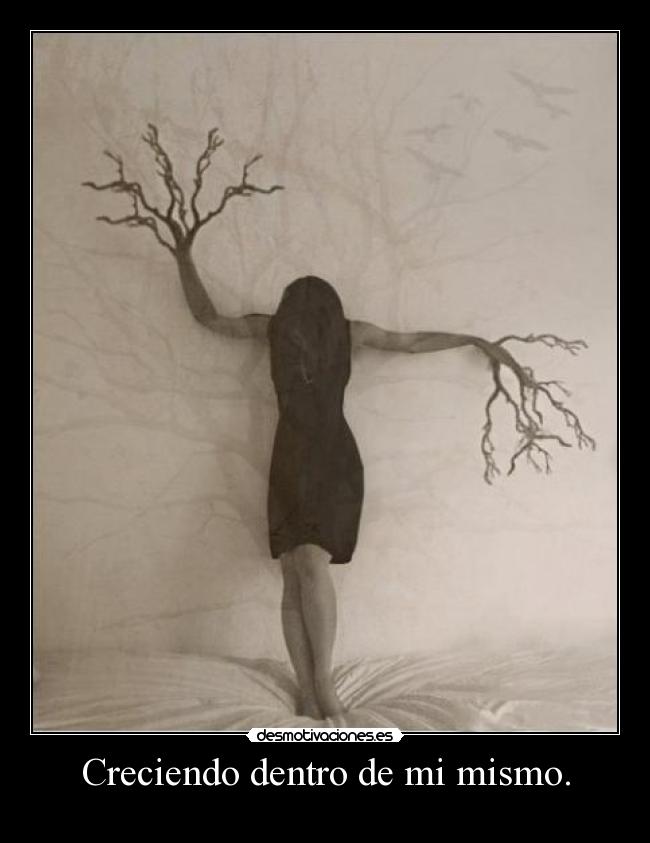 Creciendo dentro de mi mismo. - 