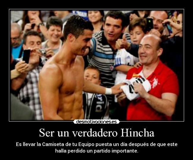 Ser un verdadero Hincha -