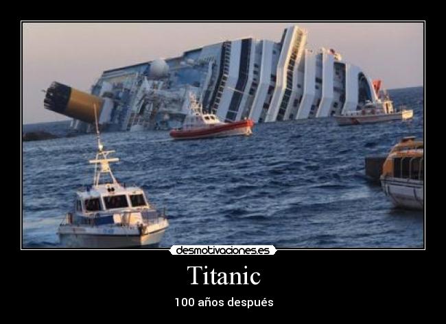 carteles concordia titanic desmotivaciones