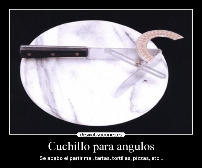 Cuchillo para angulos - 