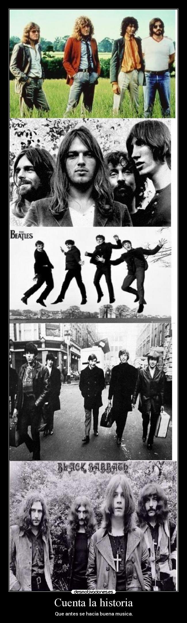 Cuenta la historia - Que antes se hacia buena musica.