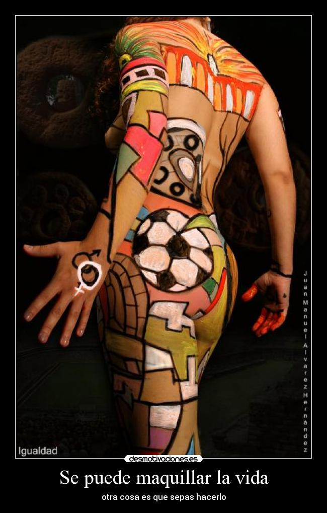 carteles vida nart muy facil fingir esta vida desmotivaciones