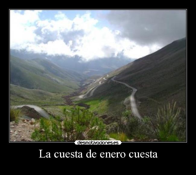 La cuesta de enero cuesta - 