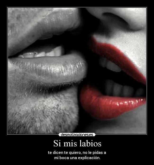 Si mis labios - 