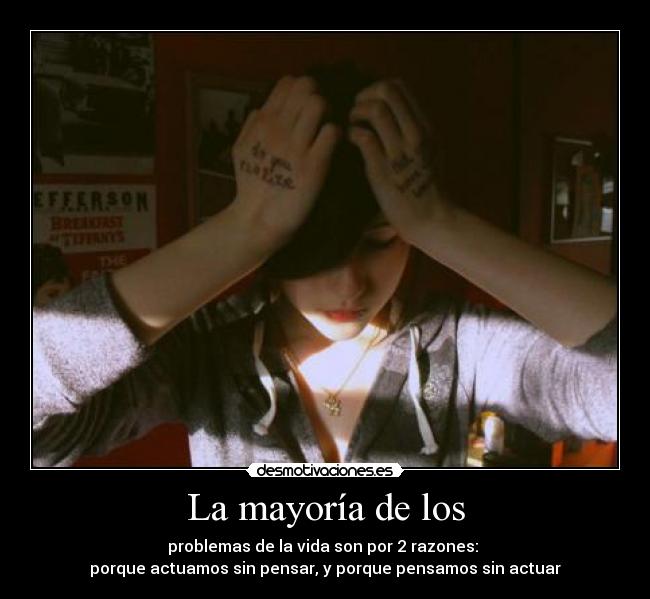 La mayoría de los - 