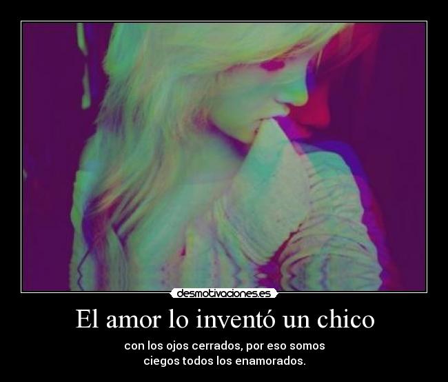 carteles amor ciegos desmotivaciones