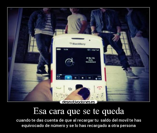 Esa cara que se te queda -