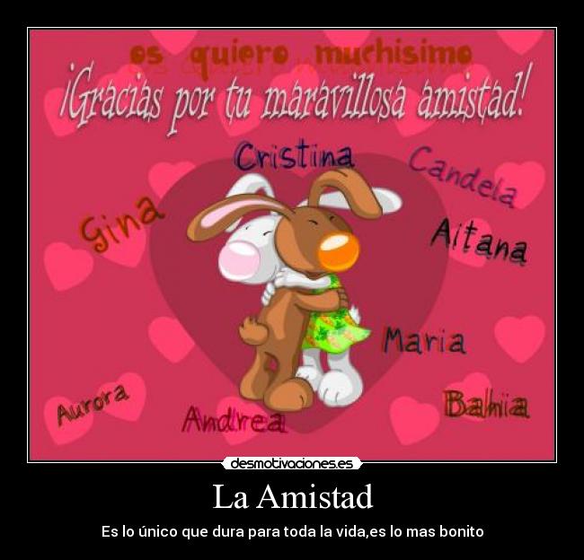 La Amistad -