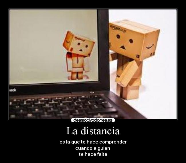 La distancia -