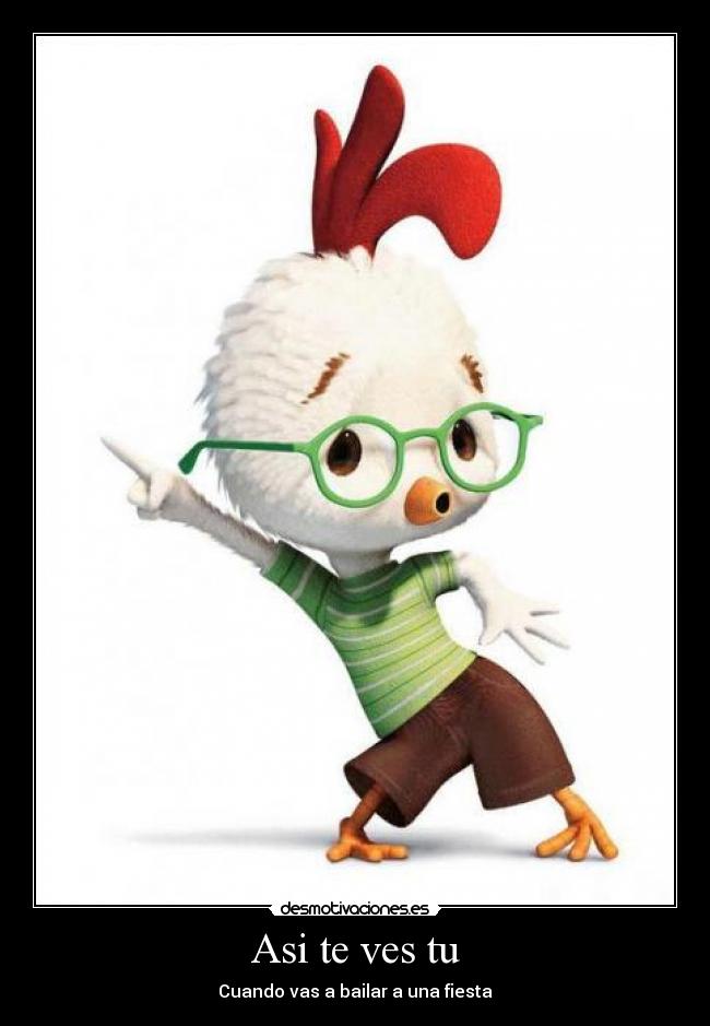 Asi te ves tu - Cuando vas a bailar a una fiesta
