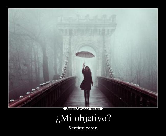 ¿Mi objetivo? - 