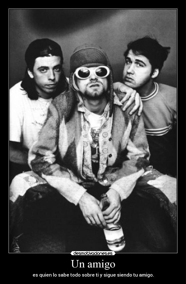 Un amigo -