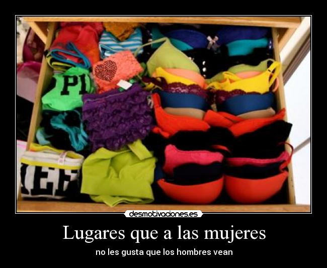 Lugares que a las mujeres - 