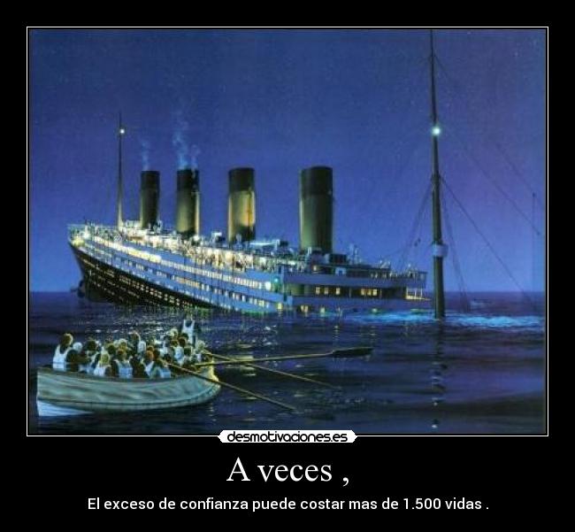A veces , -