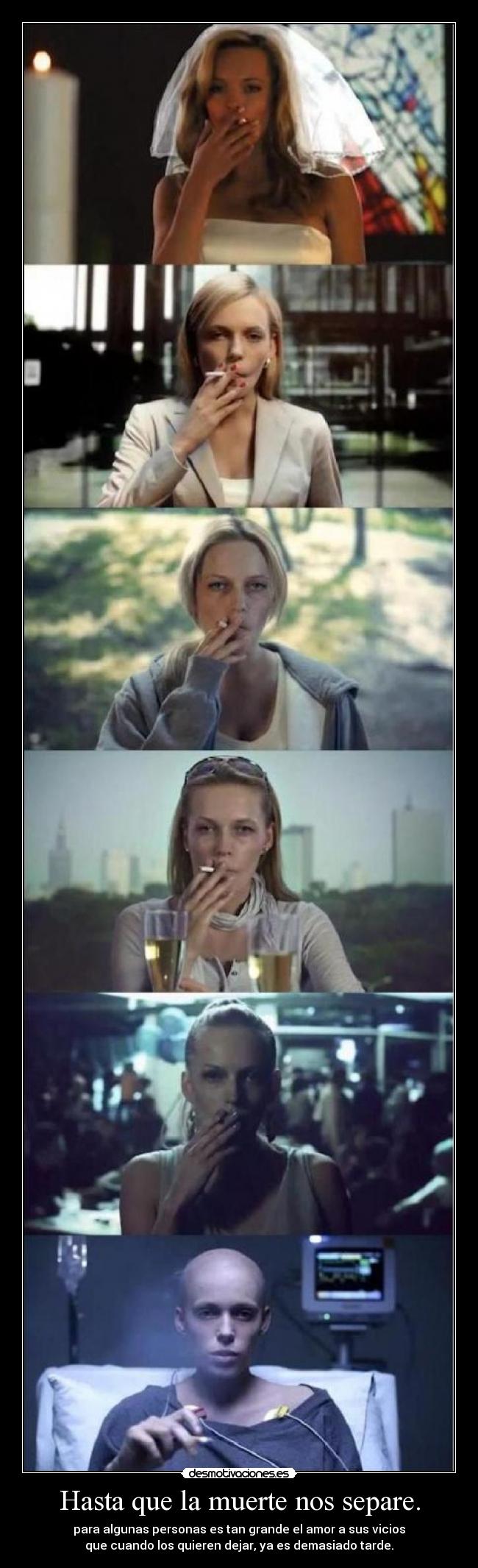 Hasta que la muerte nos separe. -