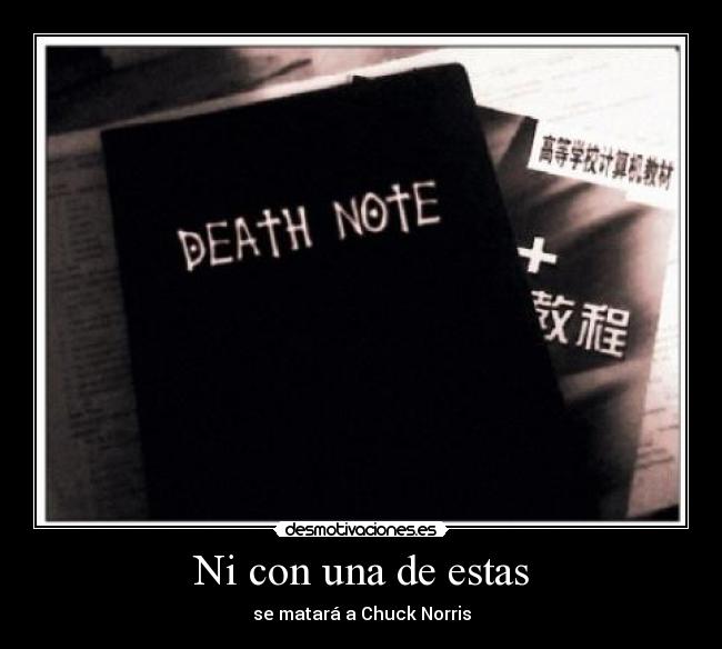 Ni con una de estas - se matará a Chuck Norris