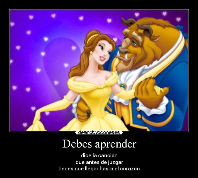 Debes aprender -