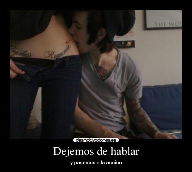 Dejemos de hablar -