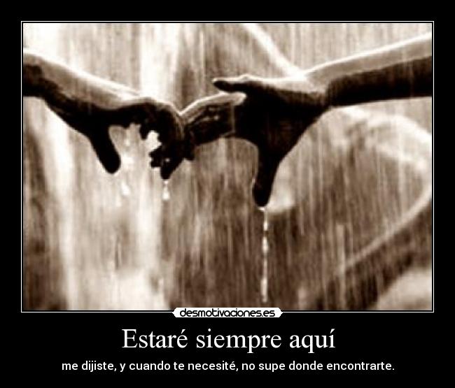 Estaré siempre aquí - 