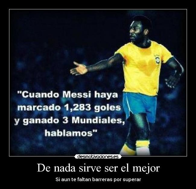 carteles nada sirve ser mejor desmotivaciones