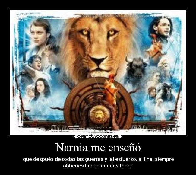 Narnia me enseñó -