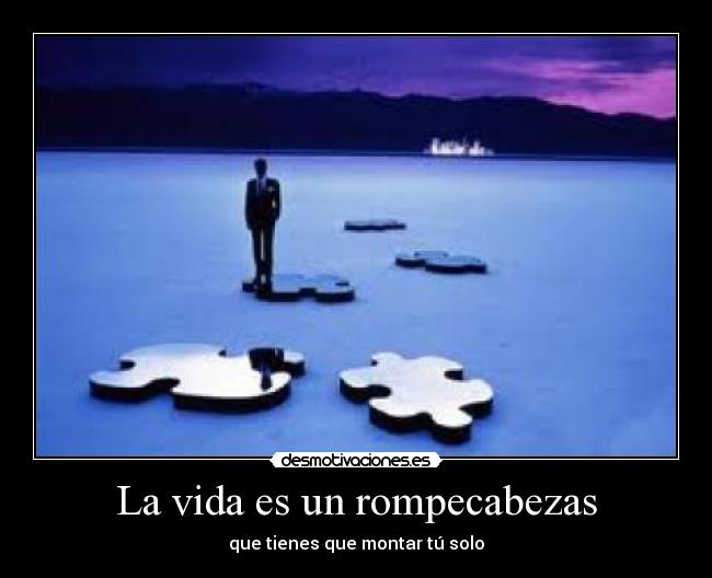 La vida es un rompecabezas -