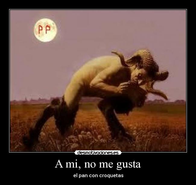 A mi, no me gusta - el pan con croquetas