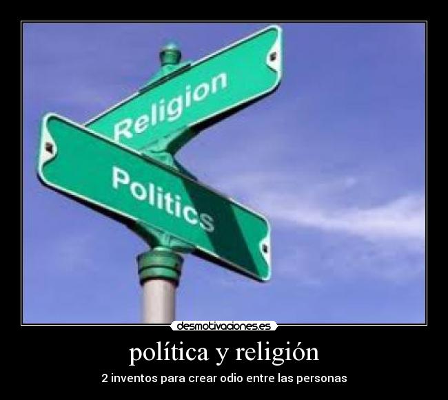 política y religión - 
