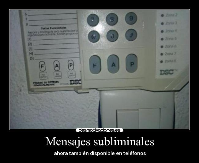 Mensajes subliminales - 