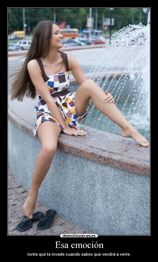 Esa emoción -