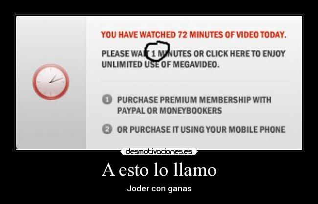 A esto lo llamo - Joder con ganas