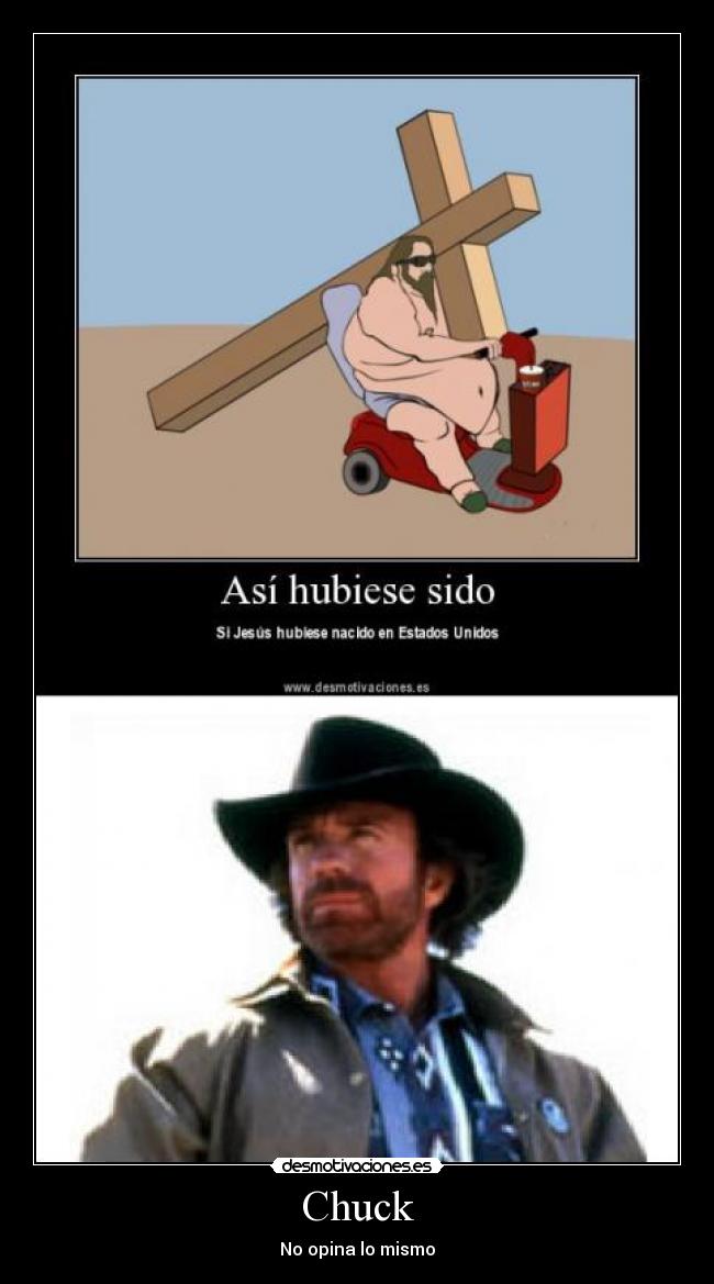 Chuck - No opina lo mismo