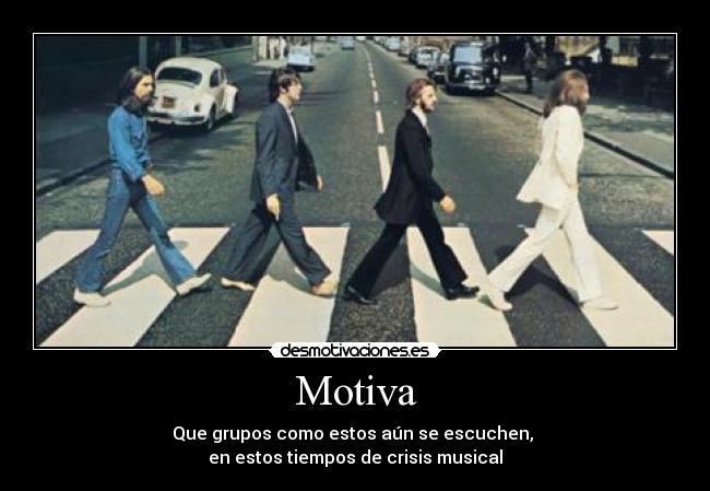 carteles the beatles desmotivaciones