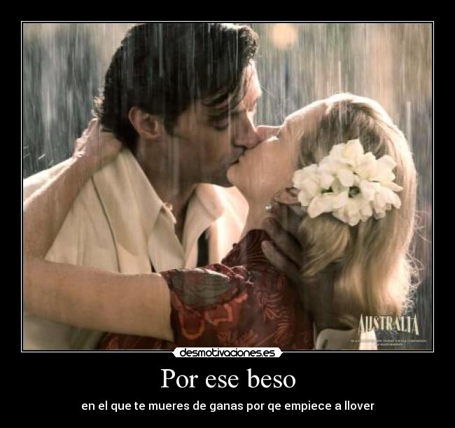 Por ese beso -