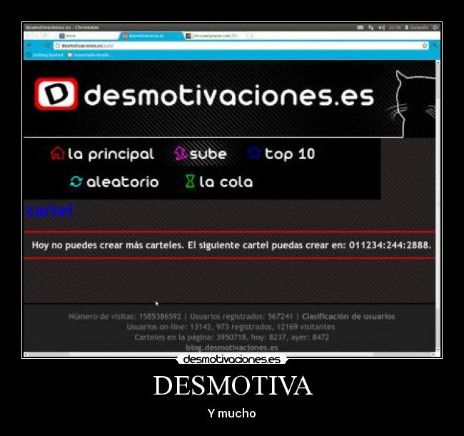 DESMOTIVA - Y mucho