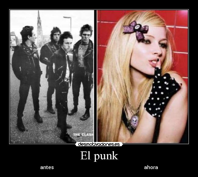 El punk -