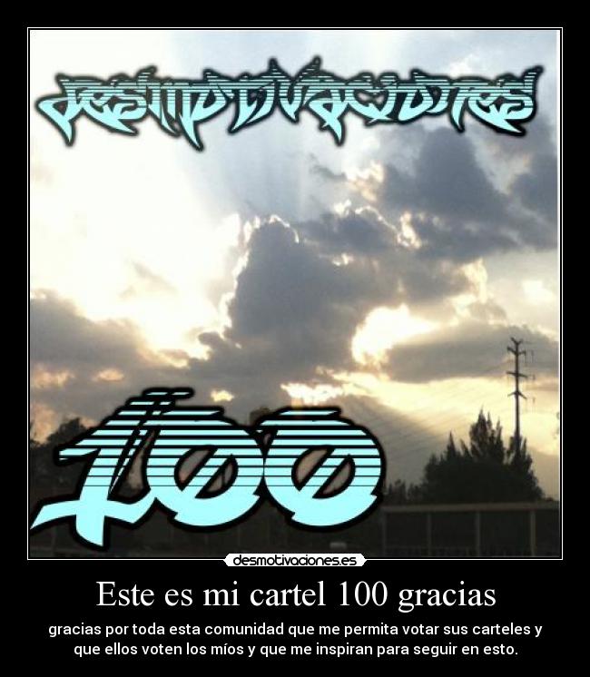 carteles desmotivaciones omar9798 cartel 100 desmotivaciones