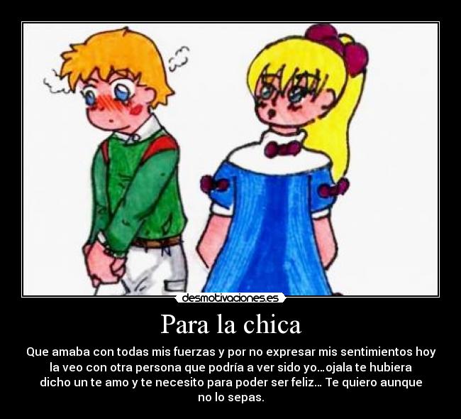 Para la chica -