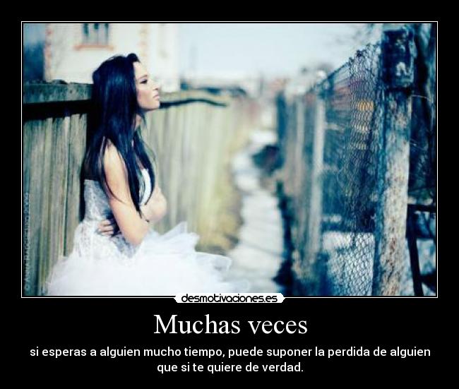 Muchas veces -