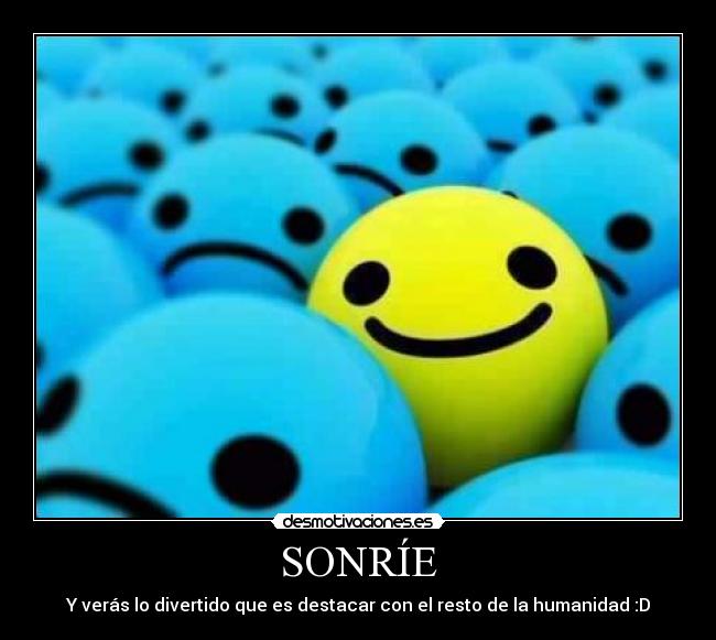 carteles sonrie desmotivaciones