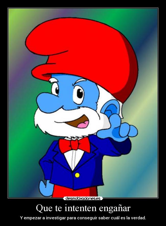 carteles papapitufo conan desmotivaciones