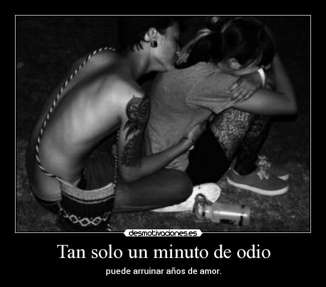 Tan solo un minuto de odio -
