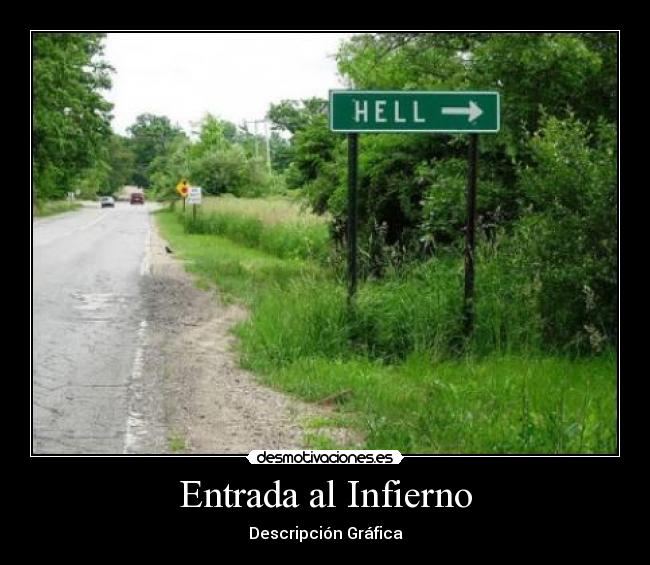 Entrada al Infierno - Descripción Gráfica